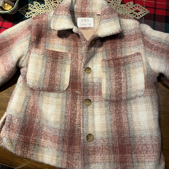 ZARA Girls Shacket - Picture 1 of 5